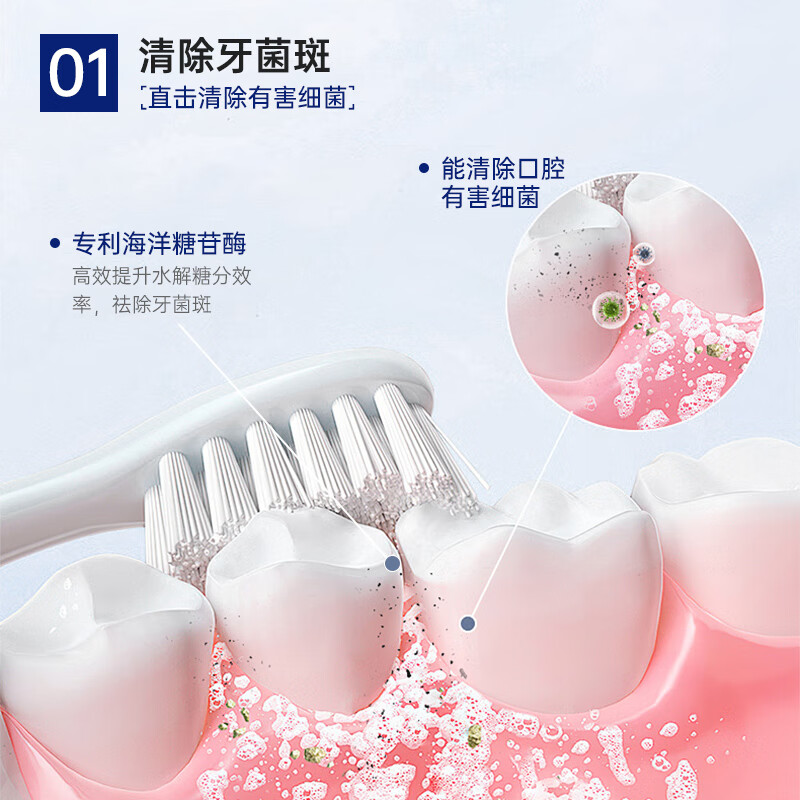 白惜氨基酸牙膏100g含氟抗糖净白清洁口腔气白皙清新成人正品保证 柠香凤梨 100g*1支 【清新口气推荐】