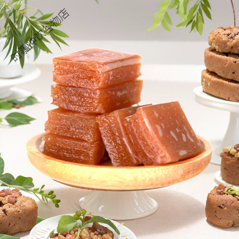 宜人家南酸枣糕农家手工蜜饯果干酸甜开味小零食独立包装江西特产 原味枣糕497克【约68颗供参考】