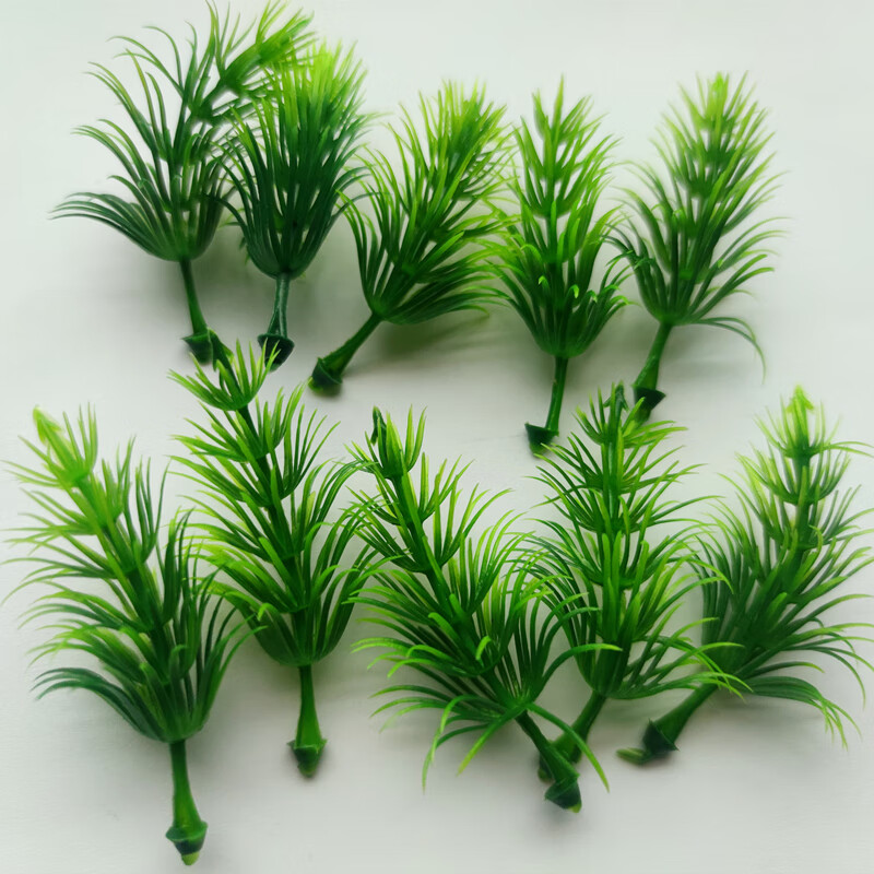 钧科 沙盘配件 植被树木针叶阔叶造型树 经纬网络线 沙盘植被树木 1棵