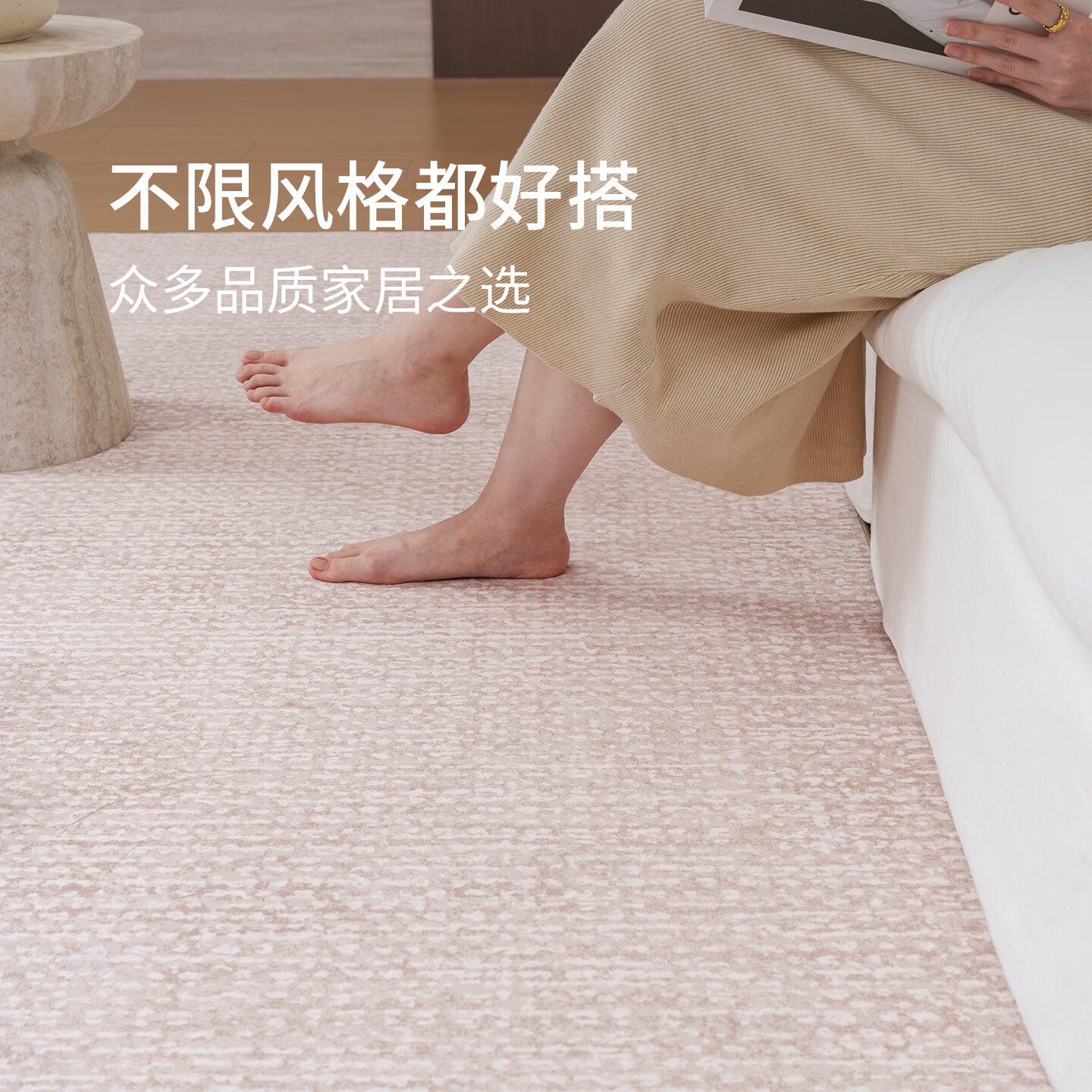 朴尘大宅风范无甲醛耐脏客厅地毯客厅高级感轻奢中古风2026新款 大宅风范 240cm*350cm