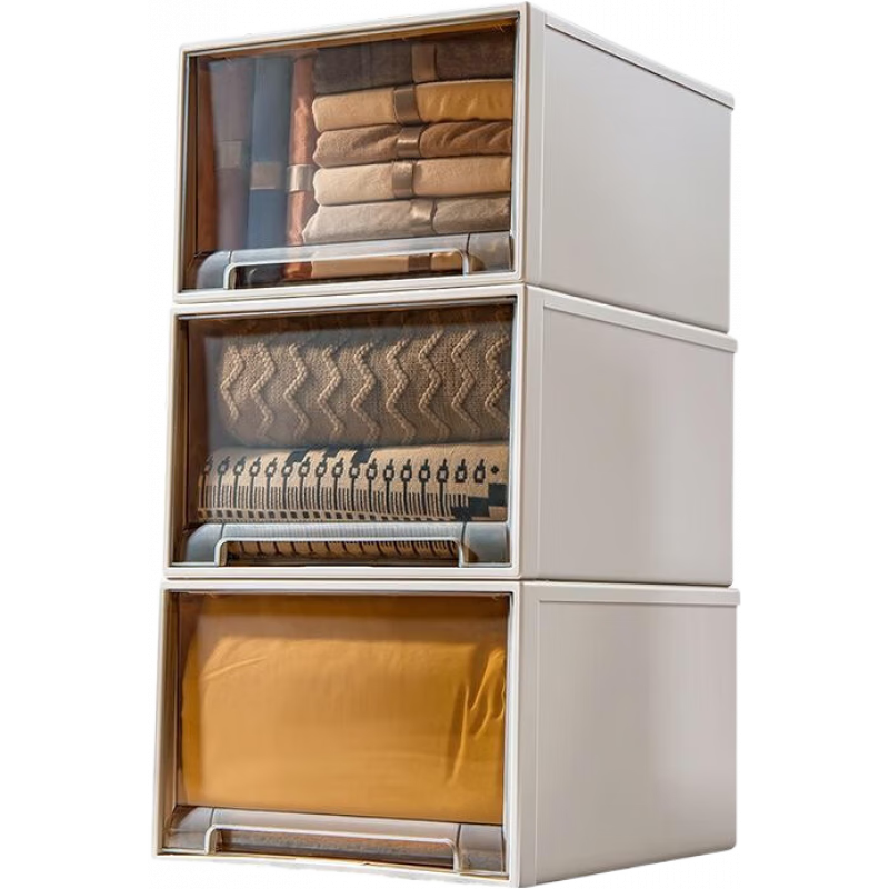 �������������ʽ���ϼ����·�͸���¹����ɺ����ﴢ����������� �������ۡ� 40*27.5*15.5cm ����ɫ�� 1�� 19.9Ԫ