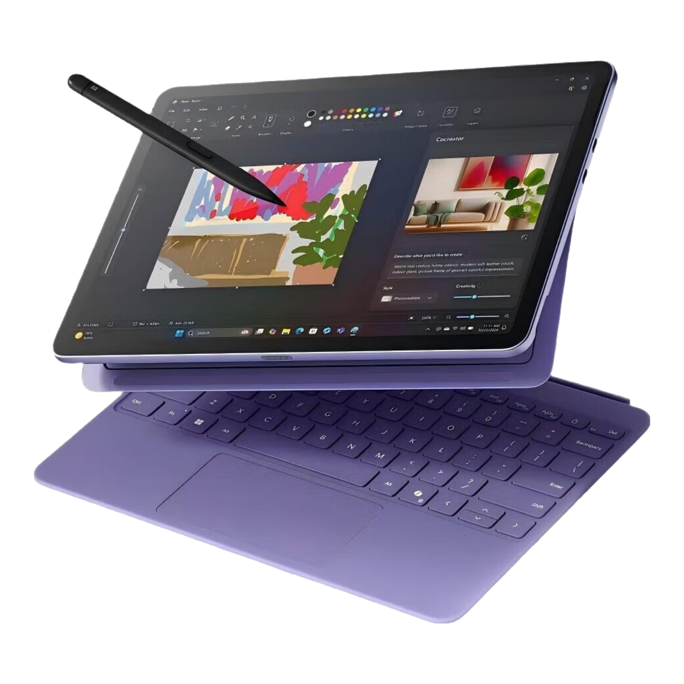 微軟（Microsoft）Surface Pro12筆記本平板電腦二合一商用版 學(xué)生商務(wù)學(xué)習(xí)上網(wǎng) 辦公便攜 觸控屏 超薄新款 高性能 亮鉑金-驍龍XPlus-16G+1T國行現(xiàn)貨 配原裝【板巖灰鍵盤 +觸控筆】【原廠套裝】