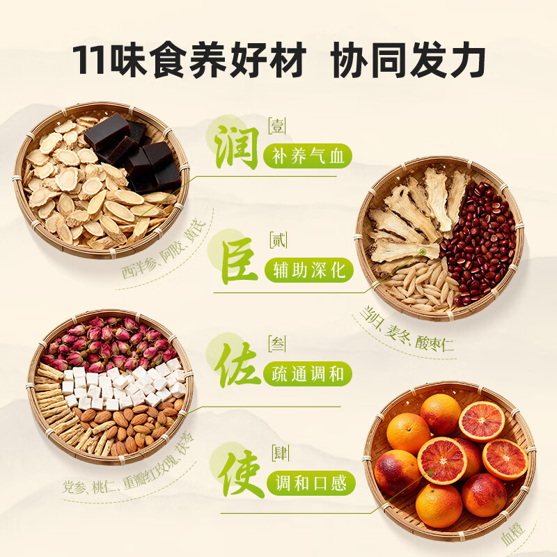 中养说双参阿胶膏人参红枣阿胶补气血女补气养血大姨妈调理量少小产双补 【拍2件 到手28支 单盒低至29.9】