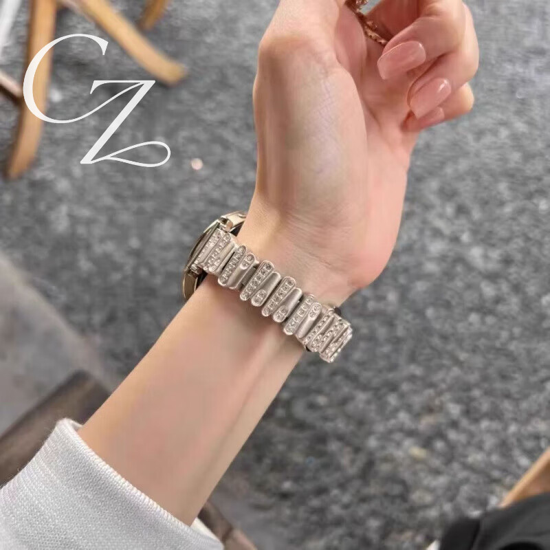 适用华为GT6表带蝴蝶扣gt5手表金属腕带gt4/gt3女watch5/4pro/3 玫瑰金 华为GT4/GT5 41mm/GT5Pro42mm