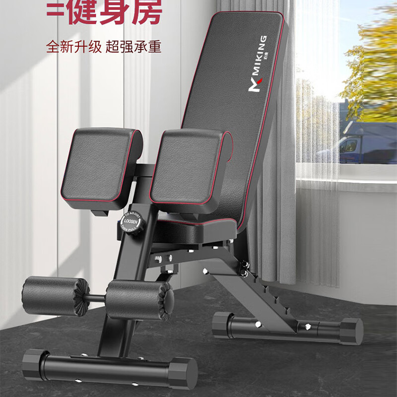 邁康（MIKING）新款新款啞鈴凳商用健身椅室內(nèi)羅馬凳仰臥板家用山 隨機(jī)發(fā)