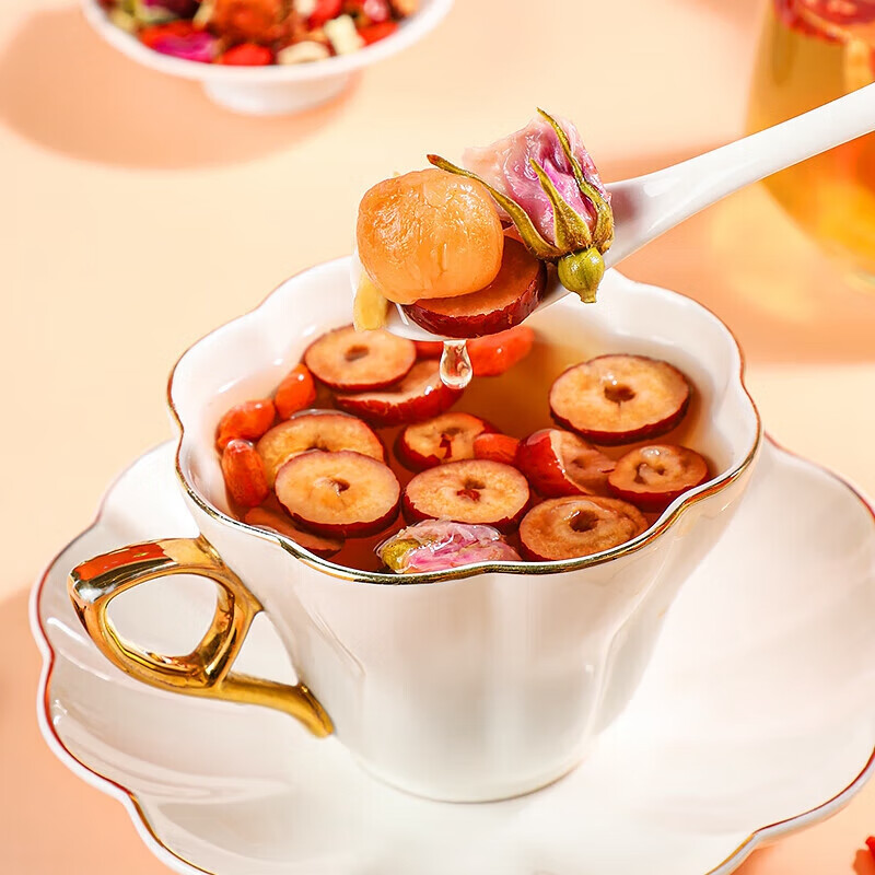 朕皇北京同仁堂黑糖阿胶姜枣茶女补气养血大姨妈生理期例假专用 【2盒分享装】10袋/盒