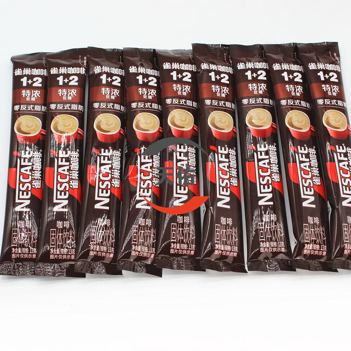 雀巢咖啡【包装】雀巢咖啡1 2浓低糖速溶固体饮料三合一13克焕升 [12包x13克散装]特浓低糖