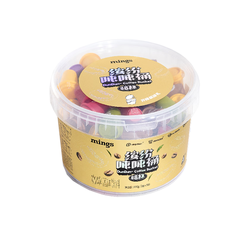 ���ϣ�Ming's�����ܺڿ����ͷ׶ֶ�Ͱ��ʽ����������迧�ȷۻ��װ ����ֵ�Լ۱� 5�ַ�ζ��2g*88�� 83.8Ԫ