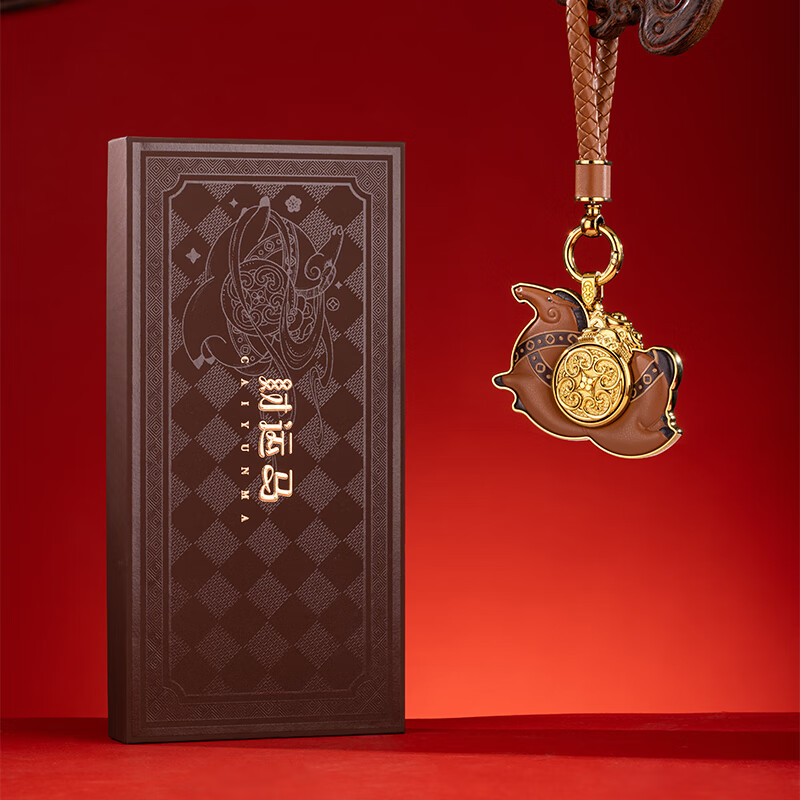 朱炳仁铜 财运马 家居铜马饰品工艺品手机装饰品挂件礼品礼物 财运马