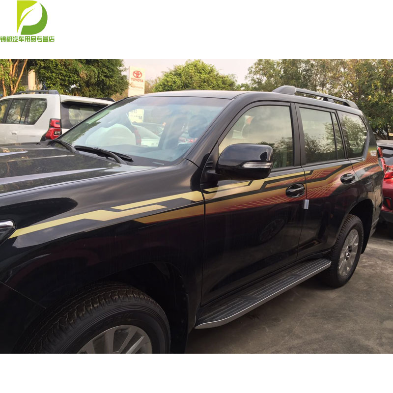 佳固 10-23款普拉多车身彩条 19款霸道腰线拉花改装装饰车贴贴纸 台湾材质