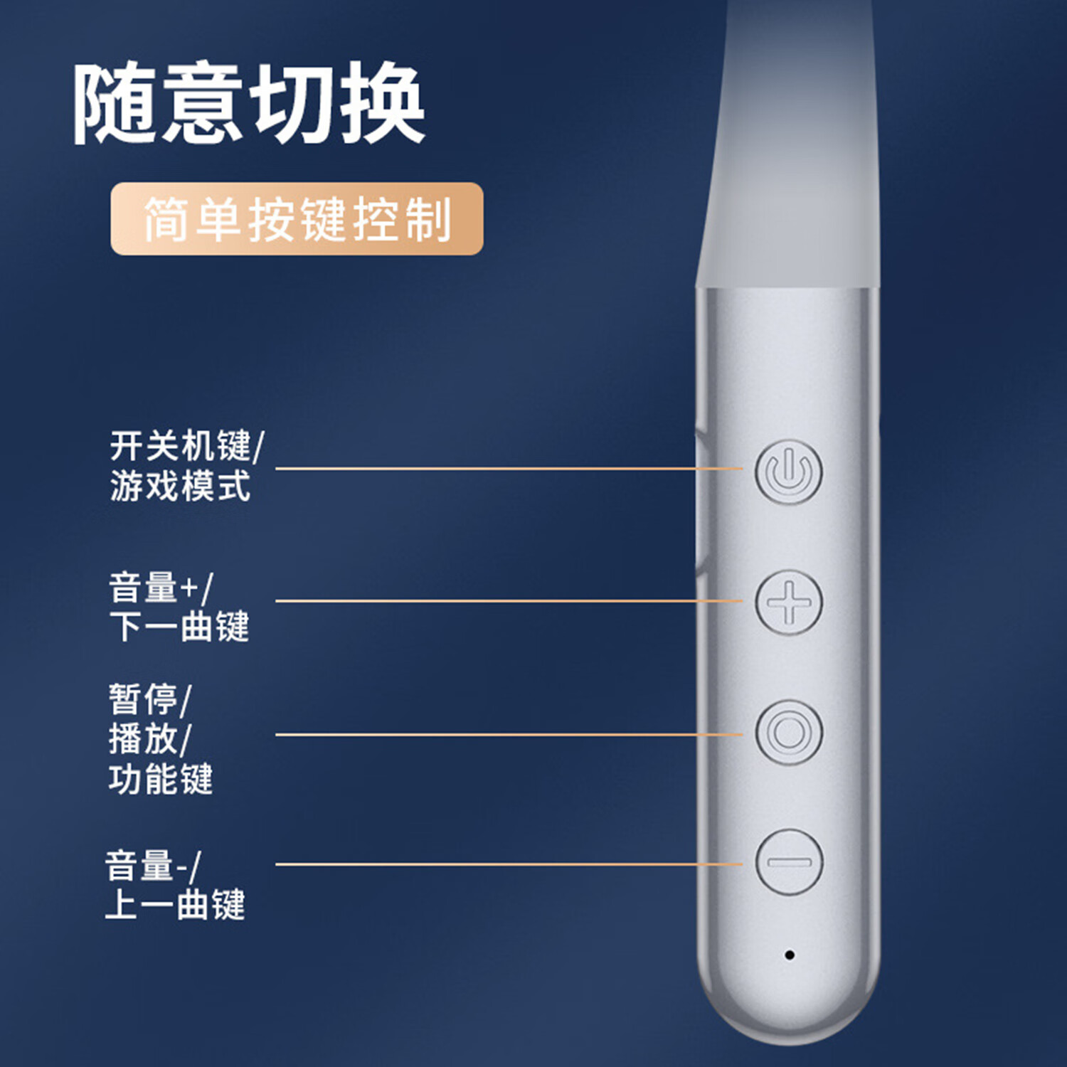 ZIWOL德国品牌【柏林之声】挂脖蓝牙耳机0.78mm耳机头升级蓝牙线主动降噪运动游戏低延迟音乐高音质 白色升级蓝牙线【不含耳机头】 蓝牙5.4版本【0.05S 超低游戏延迟】
