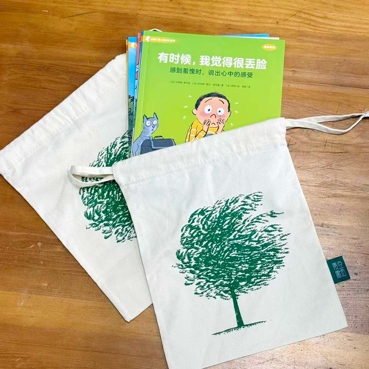 青豆护书袋  保护书籍 尺寸280mm*220mm 护书袋