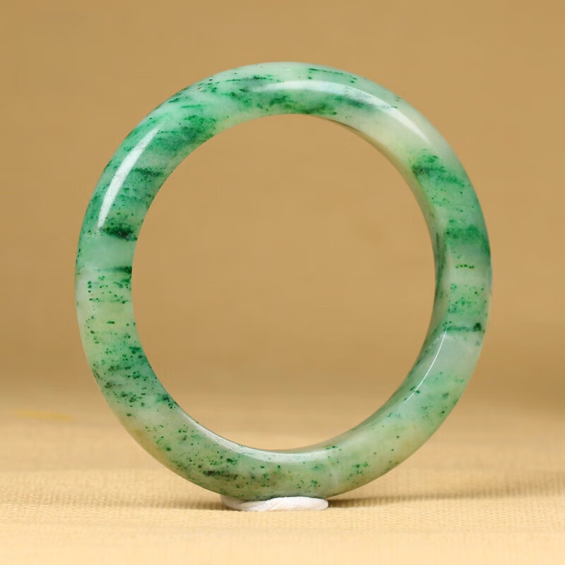 南阳独山玉手镯老坑天蓝料独玉镯子送老师节日礼物55-5 2910     内径59.2