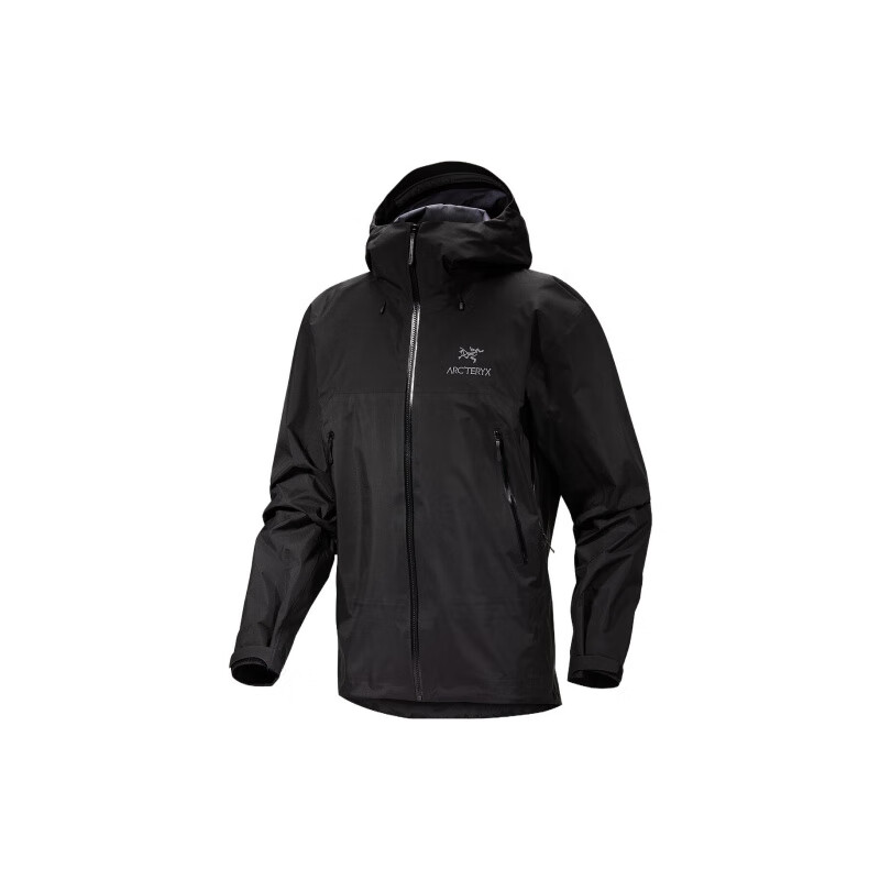 始祖鸟(ARC'TERYX)Arcteryx始祖鸟 BETA AR stormhood系列 带帽Logo刺绣长袖夹克 男 黑色/Black XS