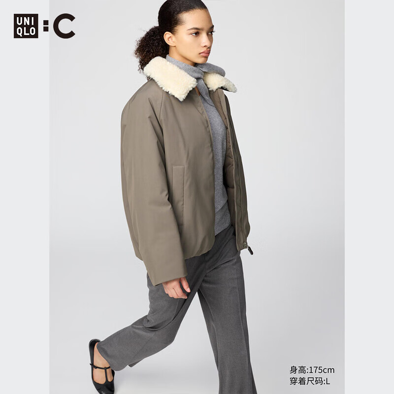 女装PUFFTECH空气棉服茄克/外套夹克25秋冬新款478580 33 卡其色 XS 150/76A/XS