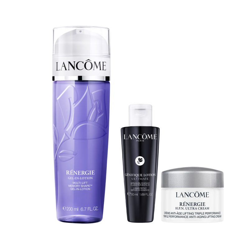 兰蔻塑颜凝露水200ml 保湿紧致爽肤水护肤品套装礼盒生日圣诞礼物送女