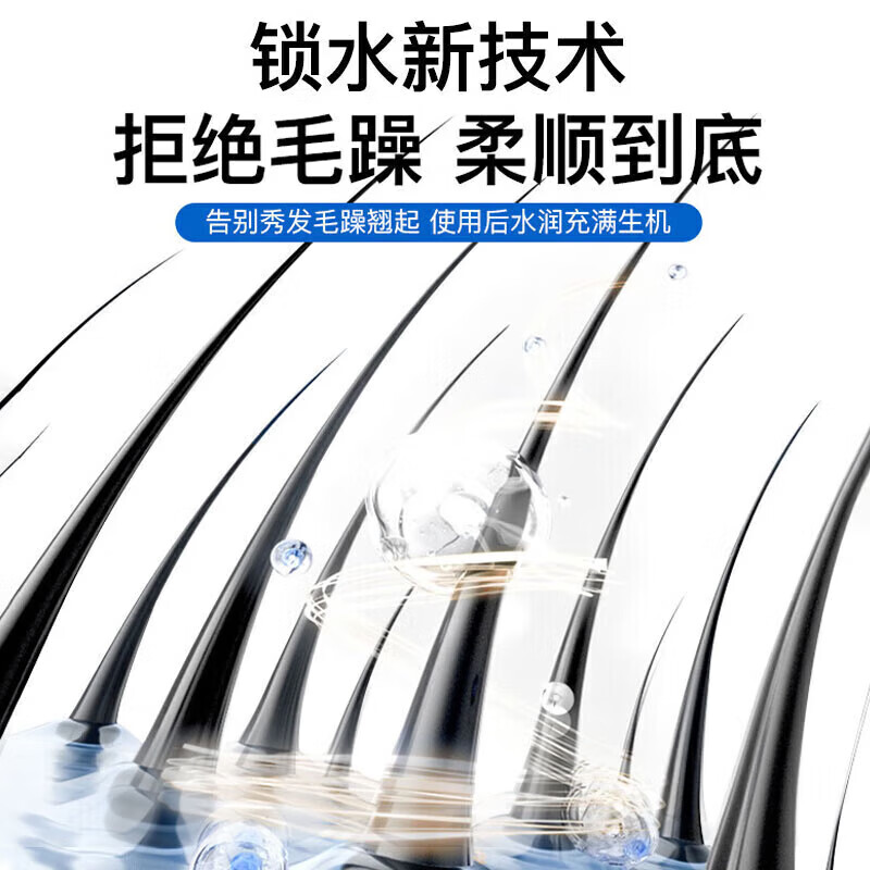 索利诺【全网热销100W丨亿级负离子护发】电吹风机家用静音大功率不伤发无叶高速吹风筒华强北吹风机礼物 玫红-单风嘴丨3米丨恒温护发丨15秒速干