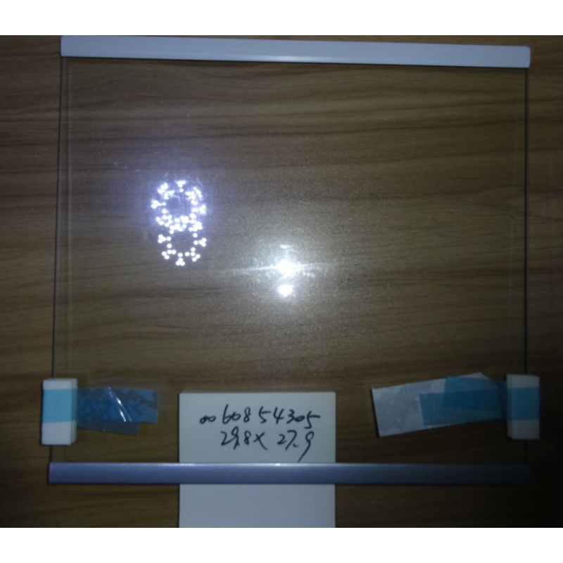 惠利得适用海尔对开门冰箱隔板钢化玻璃分隔层bcd527wdpcbcd539wdco a