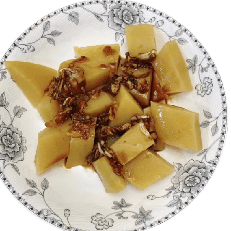 食怀连云港赣榆特产黄粉凉粉绿豆粉豌豆粉家乡小吃的味道即食赣榆黄粉