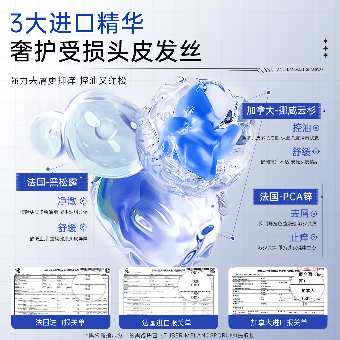 紫郁滋养修护去屑洗发水控油止痒滋养改善毛躁干枯柔顺蓬松留香洗发露 净屑调理润养修护洗发水400g