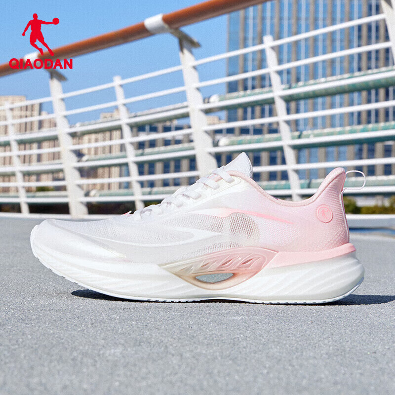 乔丹【99元特惠】男鞋女鞋运动鞋跑步鞋舒适轻质 男-乔丹白/晨光粉 -XM25240226 42