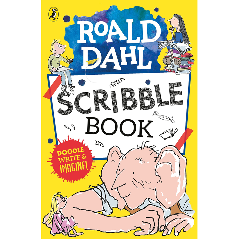 罗尔德达尔 roald dahl scribble book