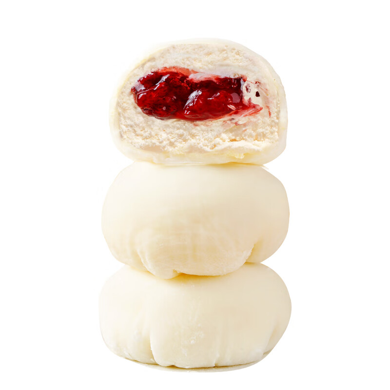 盛京天禄雪媚娘爆浆大福冰皮糯米糍动物奶油抹茶草莓蓝莓风味夹心蛋糕甜品 芒果2+草莓2+奥Li奥2+抹茶2+蓝莓2 80g 10盒