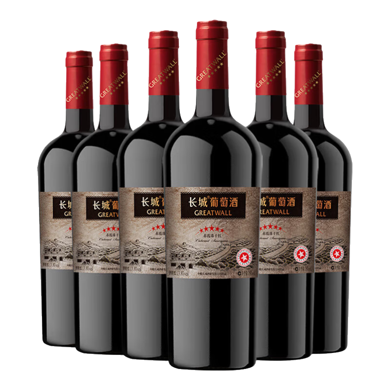 Great Wall/���� ���ǳ�ϼ�� ���Ѿ� 750ml��������ɺ� �ϰ� 6֧ 929.22Ԫ