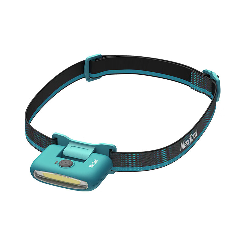 纳拓（NexTool）多功能头灯夜行跑步骑行户外活动COB多用头灯 蓝色