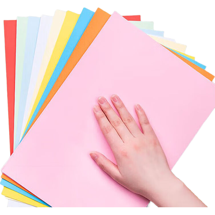 ����ͬ�� A4��ֽ 80�� 10ɫ10�� �ֹ���ֽ��ӡֽ ���� 0.9Ԫ