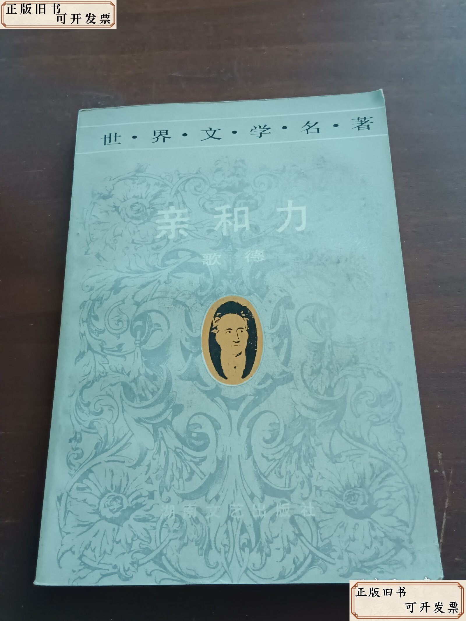 亲和力 /歌德,谢百魁 湖南文艺出版社