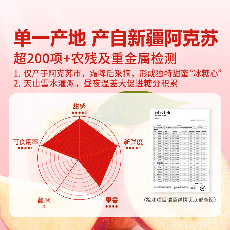 东方甄选新疆阿克苏苹果冰糖心脆甜爽口多汁新鲜应季水果坏果包赔过年年货 【5斤装中果】约10-13个 单果190g+