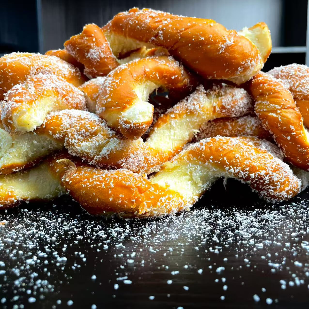 果丰故香手工麻花 手撕椰蓉麻花 休闲解馋充饥零食网红麻花 手撕豆沙麻花 手撕椰蓉麻花250*2盒