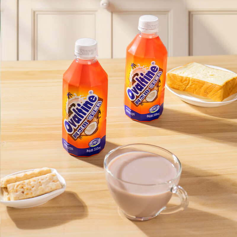 牧鲜津阿华田可可椰乳310ml*6瓶装可可椰汁饮品饮料 310ml*6瓶