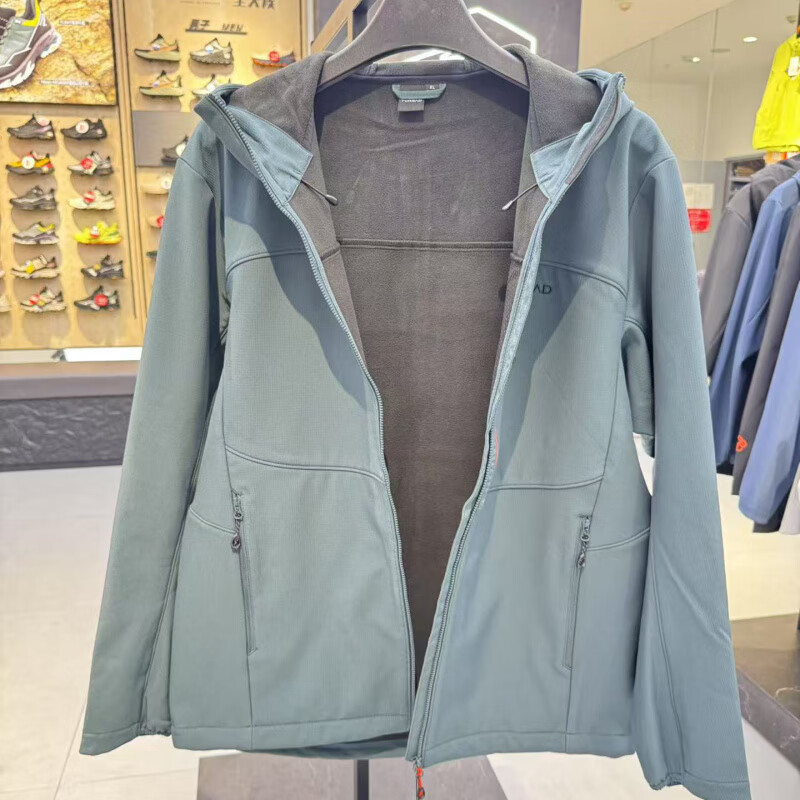 探路者(TOREAD)软壳衣男2025新款户外防风防泼水保暖外套 暮岩色 XXXL