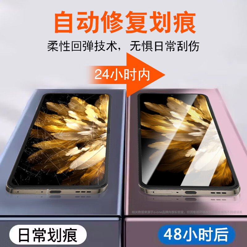 NE适用三星 Galaxy Z Flip7 FE/6/5/4/3/2折叠手机专用犀牛膜保护膜磨砂防指纹抗蓝光抗反光钢化软膜 AR高清膜丨气泡自排出丨折叠专用膜 三星 Z Flip5