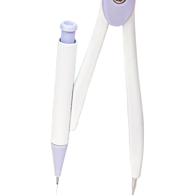 小学生金属圆规套装送替换芯学生用可爱文具小学生初中生考试专用 圆规2件套【款式随机】1盒活动价11