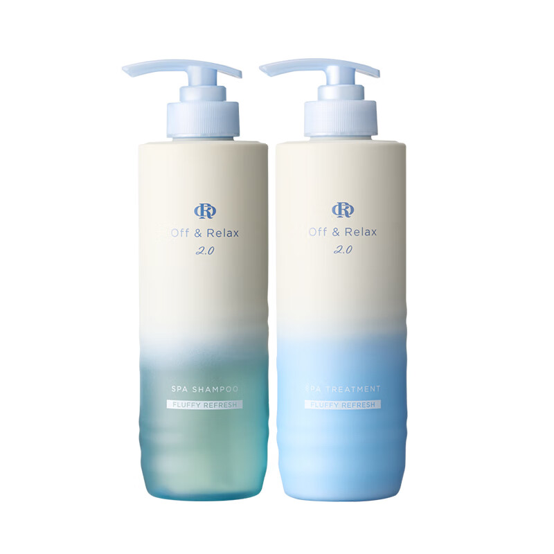 OFF＆RELAX【新品抢先购】蓬蓬洗发水460ml 氨基酸轻盈蓬松温和清洁 【油头选】空气蓬蓬洗护套组460ml*2