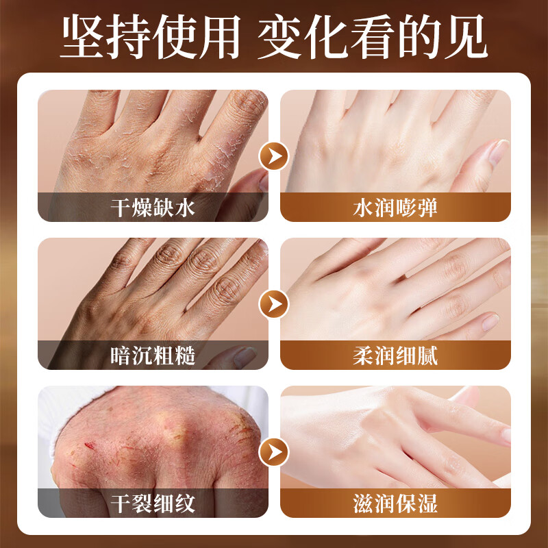 劳丽诗香氛精华护手霜凡士林矿脂补水保湿改善干裂粗糙滋润瘙痒秋冬季 【4款香随机】浪漫香氛精华护手霜*3支