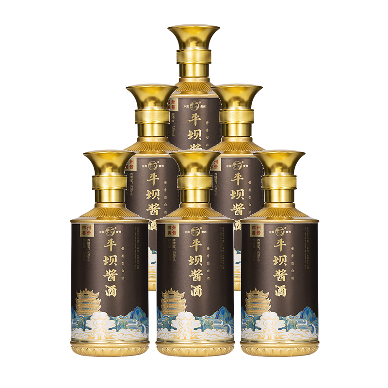 ƽ��Ҥ�ƹ��ݽ����͸߶Ȱ׾��ղ��������װ������������������Ʒ�� 53%vol 500mL 6ƿ ���������ղ����� 259Ԫ