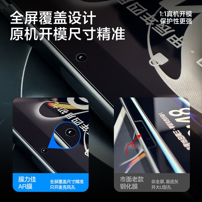 膜力佳适用于2025 ipadAR膜Air7/pro平板高清增透膜防指纹低反光保护膜苹果pro屏幕膜air6平板贴膜 2025款 ipad air 11寸