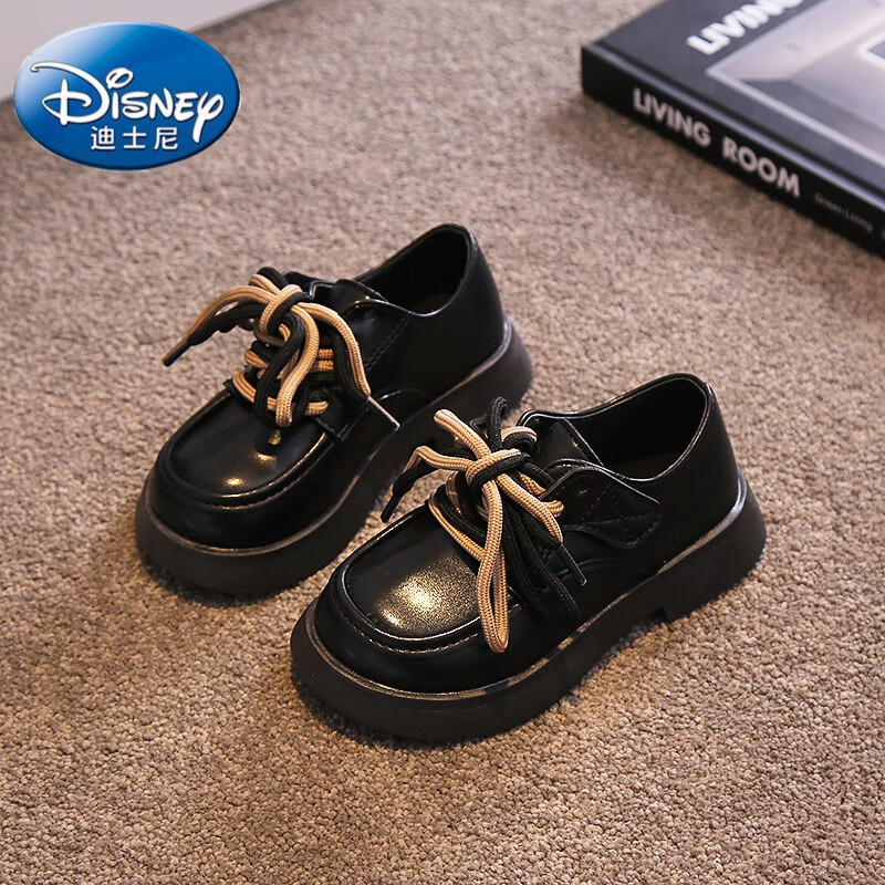 男童鞋英伦风小皮鞋2024春秋新款儿童鞋子女童宝宝时尚公主鞋单鞋