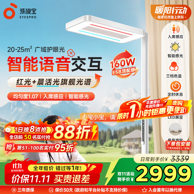 孩视灯家用落地大路灯E5-160W-R
