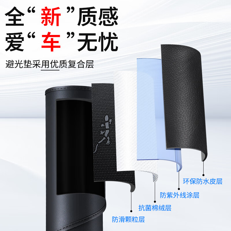 御山河26款名爵MG4/MG7/MG5/MG6/HS木兰ZS中控仪表台防晒避光垫汽车用品 23-26款名爵MG7*无抬显【肤感皮-3D定制】前垫