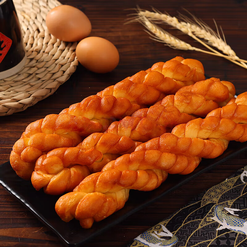 果丰故香老式手工麻花香酥独立包装休闲解馋充饥零食网红麻花 老式手工麻花120g*5