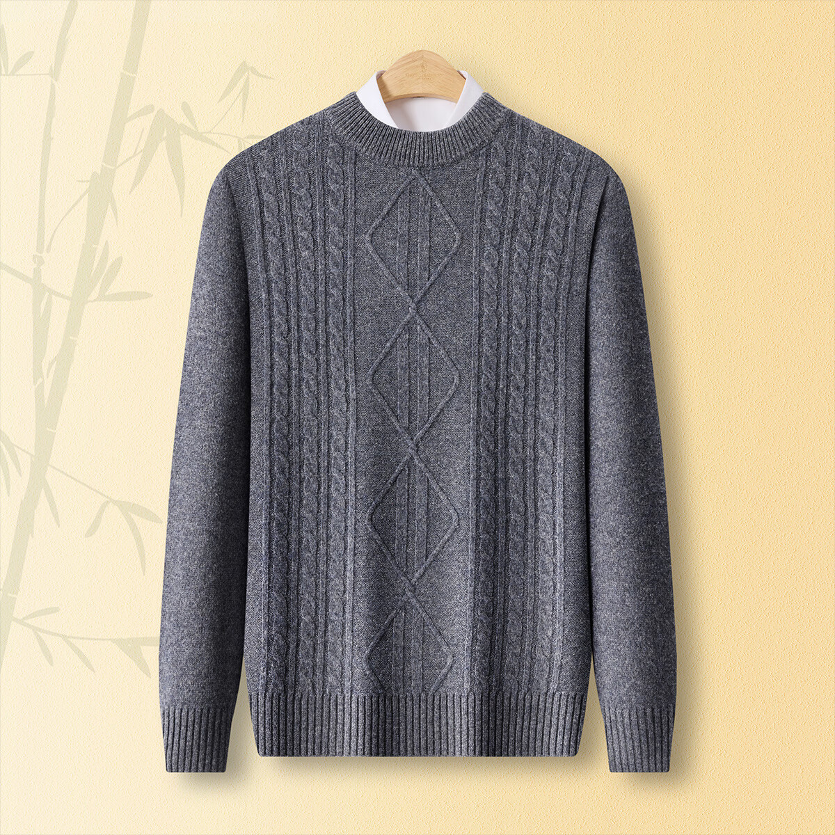 ����Ӻ�100%����ë25�ﶬ�¿�ʻ���ɫԲ��ë�����аٴů��ë���� ��ɫ 2XL 120CM 160Ԫ