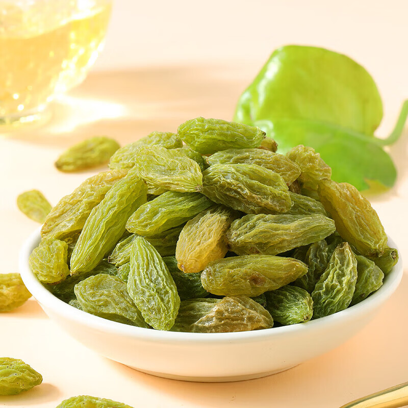 味滋源葡萄干新疆特产小吃蜜饯果干绿提子干 办公休闲开胃零食小吃 120g*1袋