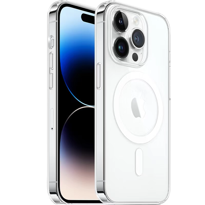 贝尔金（BELKIN）苹果14promax手机壳 iPhone14promax手机保护套 兼容MagSafe可磁吸充电 清水透明壳 MSA011