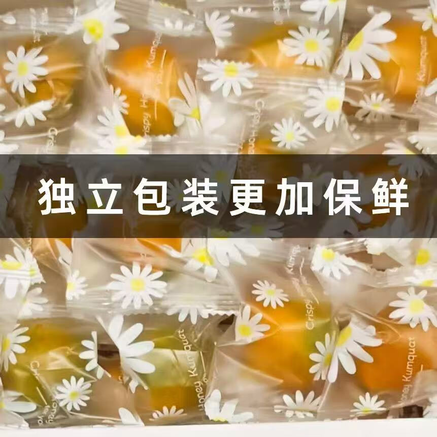 融安金桔【一口爆甜】广西融安脆蜜金桔礼盒 滑皮金柑 果大无核 精品果独立包装5斤