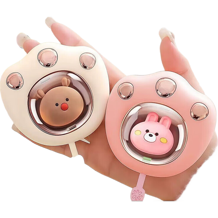 猫爪暖手宝充电式便携冬日取暖神器生日礼物女生礼物恒温速热USB 恒温【猫爪暖手宝】樱花粉*1个